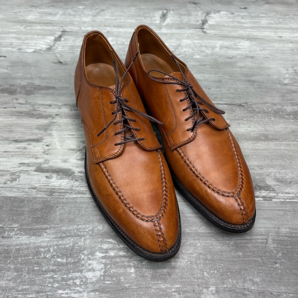 Alden 962 Burnished Tan Split Toe Blucher 12 B